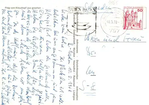 AK / Ansichtskarte  Praeg_Todtnau Blick vom Kreuzkopf