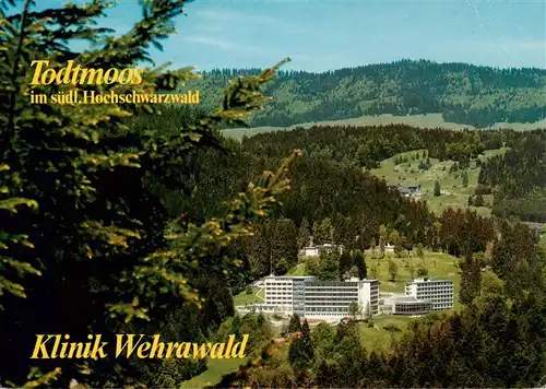 AK / Ansichtskarte  Todtmoos Klinik Wehrawald