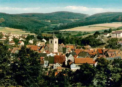 AK / Ansichtskarte  Neukirchen_Knuellgebirge Panorama