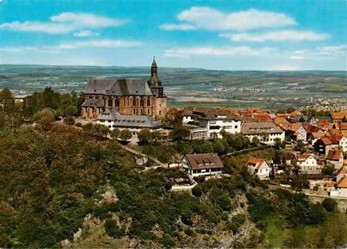 AK / Ansichtskarte  Amoeneburg Burg Cafe Fliegeraufnahme Kirche