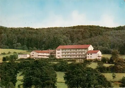 AK / Ansichtskarte  Neukirchen_Knuellgebirge Waldsanatorium Urbachtal und Klinik Dr Bartsch KG 