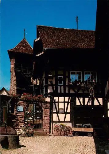 AK / Ansichtskarte 73935336 Gengenbach Schwedenturm und Gerberhaus am Gaensbuehl