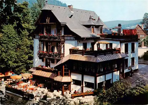 AK / Ansichtskarte  Triberg Hotel Pfaff