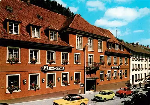 AK / Ansichtskarte  Triberg Hotel Baeren