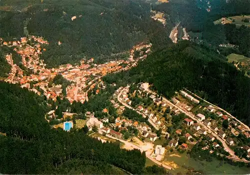 AK / Ansichtskarte  Triberg Fliegeraufnahme