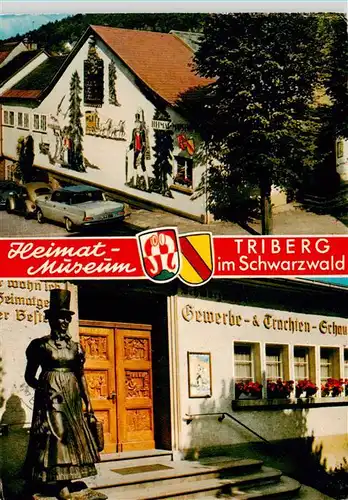 AK / Ansichtskarte  Triberg Heimat Museum Eingang