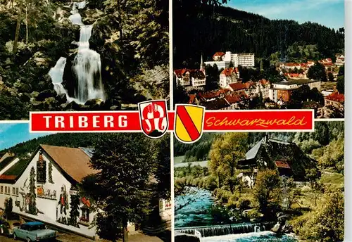 AK / Ansichtskarte  Triberg Wasserfall Panorama Heimatmuseum Schwarzwaldhaus