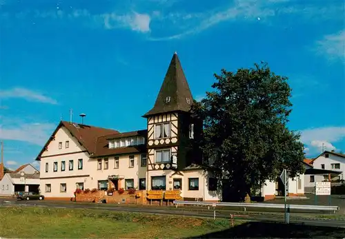 AK / Ansichtskarte  Rauschenberg_Hessen Hotel Restaurant Schoene Aussicht