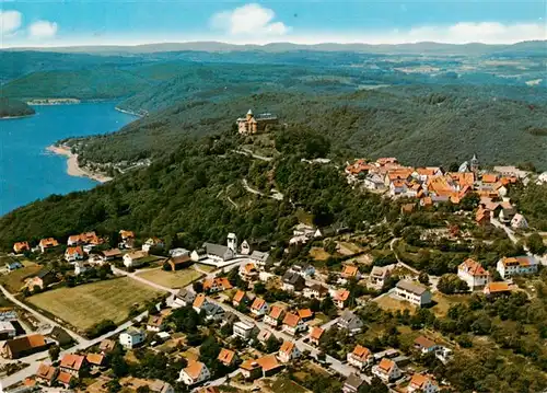 AK / Ansichtskarte  Waldeck__Edersee Fliegeraufnahme