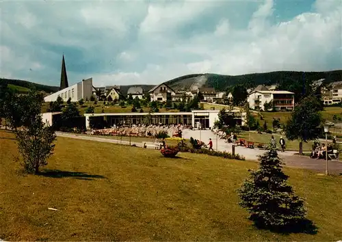 AK / Ansichtskarte  Willingen_Sauerland Kurgarten Heilklimatischer Kurort