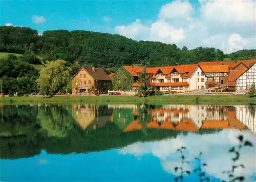 AK / Ansichtskarte  Niederwerbe Hotel Werbetal am Edersee