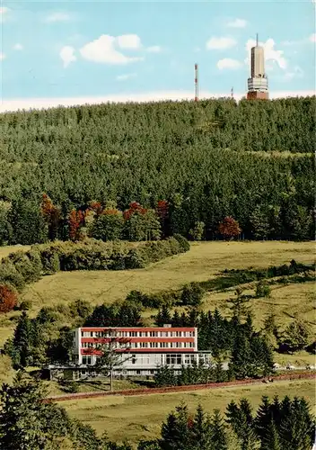 AK / Ansichtskarte 73935473 Oberreifenberg Naturfreundehaus Aussichtsturm