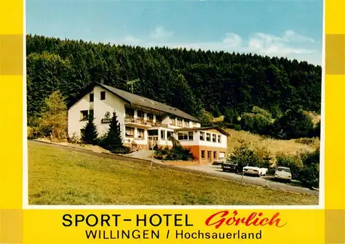 AK / Ansichtskarte  Willingen_Sauerland Sporthotel Goerlich