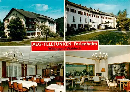 AK / Ansichtskarte  Willingen_Sauerland AEG Telefunken Ferienheim