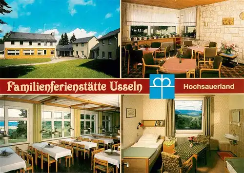 AK / Ansichtskarte  Usseln Familienferienstaette