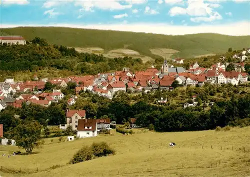 AK / Ansichtskarte 73935556 Spangenberg_Hessen Panorama Luftkurort