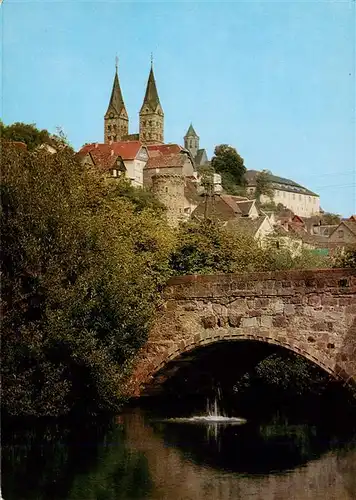 AK / Ansichtskarte  Fritzlar Malerwinkel mit Blick auf den Dom