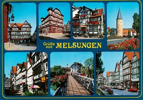 AK / Ansichtskarte 73935589 Melsungen_Fulda Motive Altstadt Fachwerkhaeuser