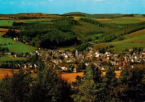 AK / Ansichtskarte  Usseln Panorama Heilklimatischer Kurort