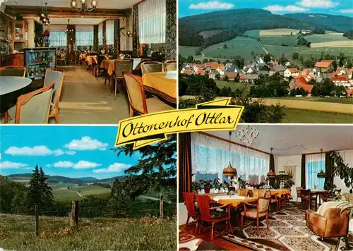 AK / Ansichtskarte  Ottlar_Willingen_Waldeck Gasthaus Ottonenhof Naturpark Diemelsee Landschaftspanorama