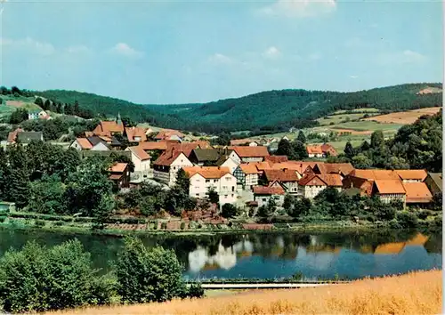 AK / Ansichtskarte  Nieder-Werbe Panorama