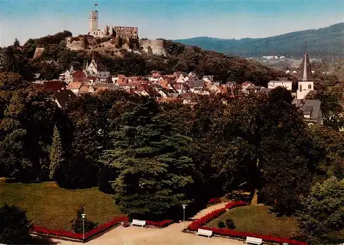 AK / Ansichtskarte  Koenigstein__Taunus Fliegeraufnahme mit Burg