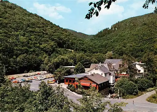 AK / Ansichtskarte 73935774 Lorch_Rheingau Restaurant Cafe Laukenmuehle im Wispertal 