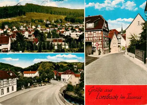 AK / Ansichtskarte  Lorsbach Panorama Ortspartien