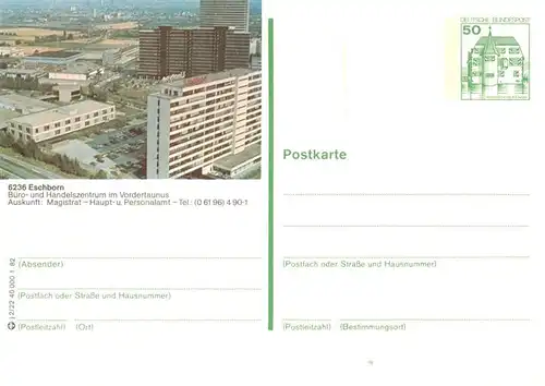 AK / Ansichtskarte  Eschborn Buero und Handelszentrum im Vordertaunus