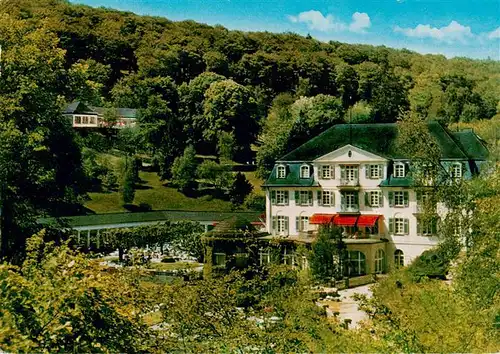 AK / Ansichtskarte  Bad_Schlangenbad_Taunus Kurhotel mit Kurgarten