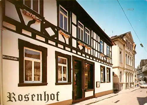 AK / Ansichtskarte 73935874 Eltville_Rhein Hotel Restaurant Rosenhof