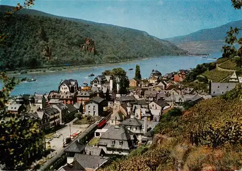 AK / Ansichtskarte  Assmannshausen_Rhein Panorama mit Jugoslawien Express