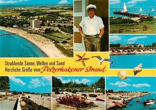 AK / Ansichtskarte 73936058 Pelzerhaken_Neustadt_Holstein Fliegeraufnahme Anleger Strandpartien Promenade