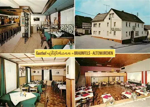 AK / Ansichtskarte  Altenkirchen_Oberlahnkreis Gasthof Giljohann Gastraeume