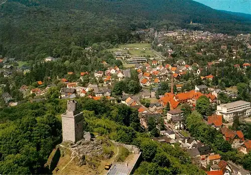 AK / Ansichtskarte  Falkenstein_Taunus Fliegeraufnahme mit Burg Falkenstein