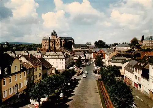 AK / Ansichtskarte  Diez_Lahn Ortsansicht mit Schloss