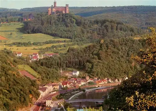 AK / Ansichtskarte  Balduinstein Fliegeraufnahme mit Schloss Schaumburg