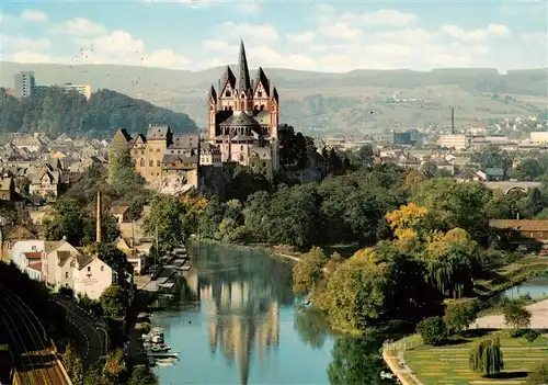 AK / Ansichtskarte  Limburg__Lahn Lahnpartie mit Kirche