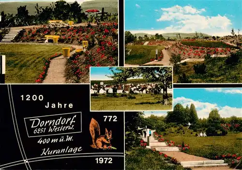 AK / Ansichtskarte  Dorndorf_Westerwald Kuranlage Park Panorama