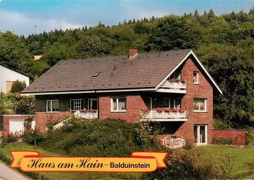 AK / Ansichtskarte 73936242 Balduinstein Pension Haus am Hain