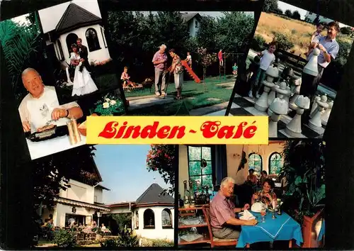 AK / Ansichtskarte  Hintermeilingen_Waldbrunn Restaurant Linden Café Minigolf Bodenschach