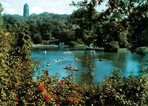 AK / Ansichtskarte  Bochum Stadtpark und Bismarckturm