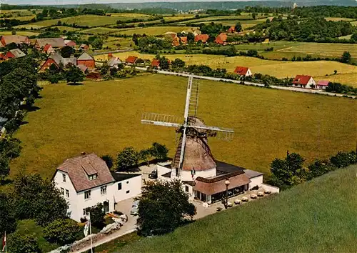 AK / Ansichtskarte  Moelln__Lauenburg Fliegeraufnahme mit Windmuehle