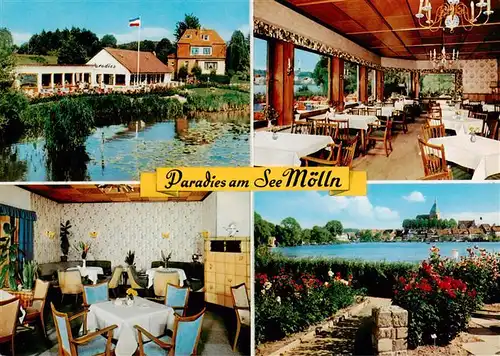 AK / Ansichtskarte 73936380 Moelln__Lauenburg Paradies am See Restaurant Cafe