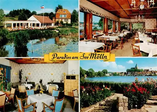 AK / Ansichtskarte  Moelln__Lauenburg Paradies am See Restaurant Cafe