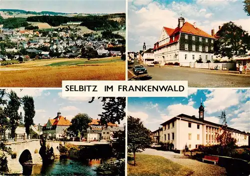 AK / Ansichtskarte  Selbitz__Oberfranken Panorama Ortspartien