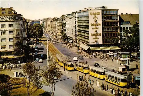 AK / Ansichtskarte  Strassenbahn_Tramway-- Koeln am Rhein Hohenzollern-Ring