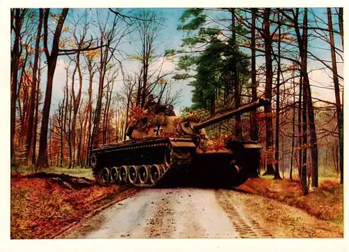 AK / Ansichtskarte 73936476 Militaria_Panzer_Tank_Char_d_Assaut Panzer M 48 