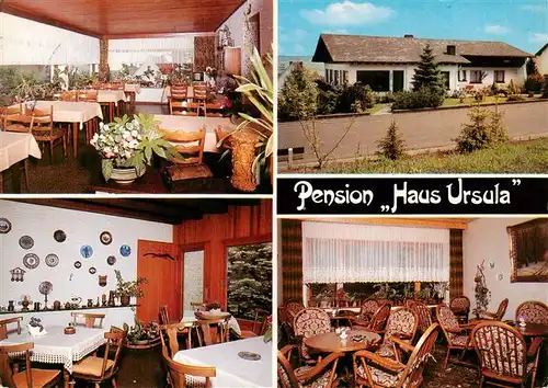 AK / Ansichtskarte 73936502 Dorndorf_Westerwald Pension Haus Ursula Gastraeume