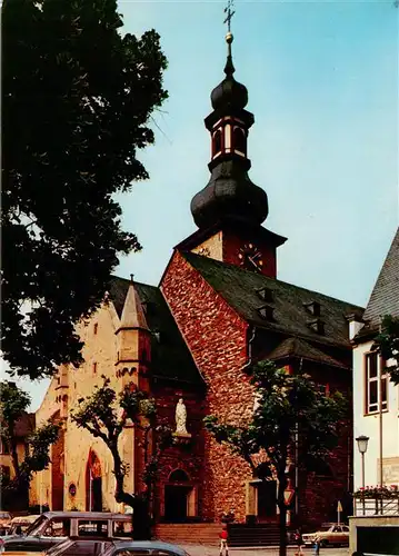 AK / Ansichtskarte  Ruedesheim_am_Rhein Pfarrkirche St Jakobus